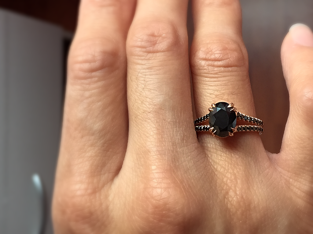 A Complete Guide to Buying Black Diamond Engagement Rings from Diamond  Heaven