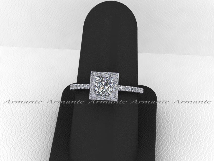 Halo Engagement ring